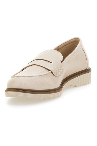 Mocassini Beige Con Bocca di Leone LE HAVRE PARIS H526826