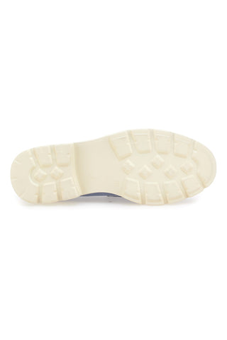 Blaue Loafer mit weißer Kontrastsohle LE HAVRE PARIS BL602915