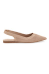 Ballerine Beige Slingback con Soletta Morbida The First PREA617