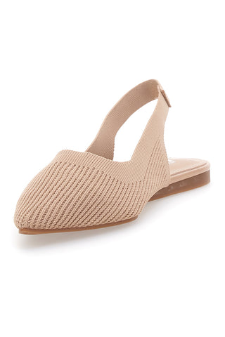 Ballerine Beige Slingback con Soletta Morbida The First PREA617