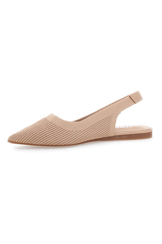 Ballerine Beige Slingback con Soletta Morbida The First PREA617