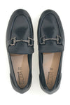 Schwarze Loafer mit Kralle, hergestellt in Italien aus echtem Leder, PITTARELLO GLAM A600102