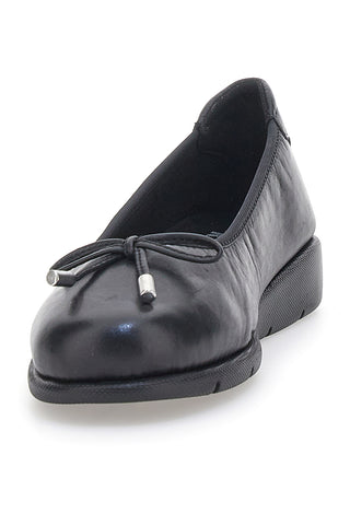 Ballerine Nere Con Fiocco Prima Riga 15856APRIL