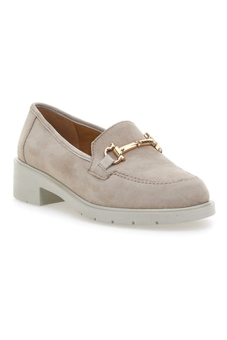 Beige Mokassins mit Horsebit Prima Riga 22729IGNIS