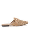 Mule beige con morsetto dorato Le Havre Paris LLY27