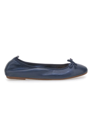 Ballerine Blu In Vera Pelle Pittarello Look 818005