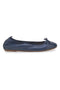Blaue Ballerinas aus echtem Leder im Pittarello-Look 818005