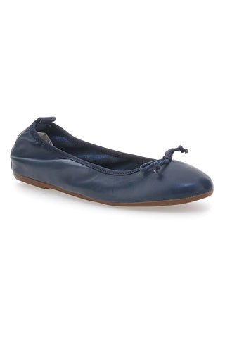 Ballerine Blu In Vera Pelle Pittarello Look 818005