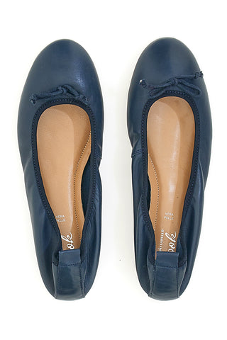 Ballerine Blu In Vera Pelle Pittarello Look 818005