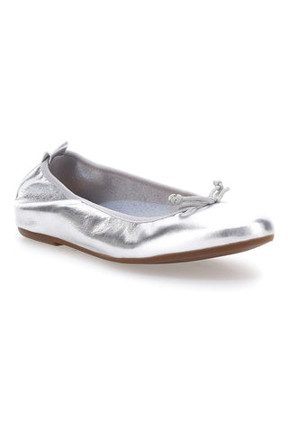 Ballerine Argento In Vera Pelle Pittarello Look 818005