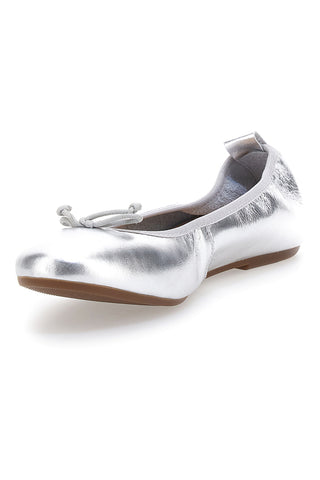 Ballerine Argento In Vera Pelle Pittarello Look 818005