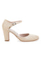 Beige Pumps mit Fesselriemchen Made in Italy PITTARELLO GLAM 2561