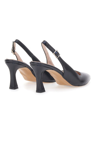 Décolleté Nere Slingback con Tacco Medio PITTARELLO GLAM 2371