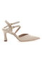 Nude Pumps mit Riemchen und Spool-Absatz PICTARELLO LOVE 251