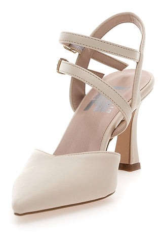 Décolleté Nude con Cinturini e Tacco a Rocchetto PITTARELLO LOVE 251