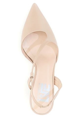 Décolleté Nude a Punta con Intreccio Frontale PITTARELLO LOVE 7540