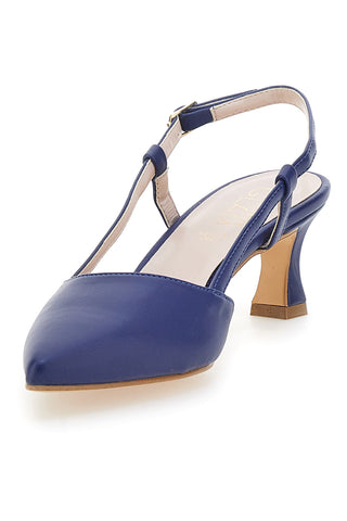 Décolleté Slingback Navy con Tacco Medio PITTARELLO GLAM 3358