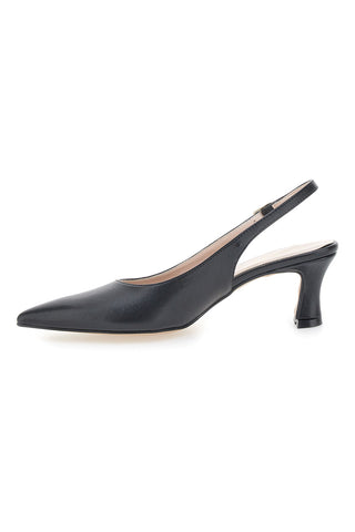 Schwarze spitze Slingback-Pumps PITTARELLO GLAM 3793/R