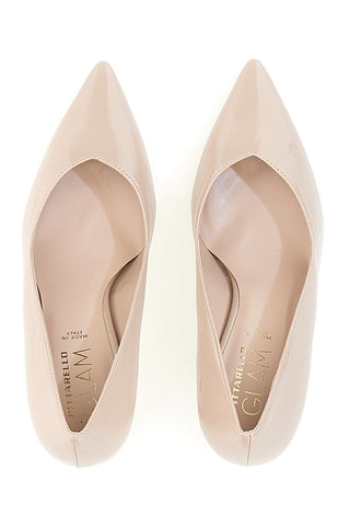 Nudefarbene, spitze Slingback-Pumps PITTARELLO GLAM 3793/R