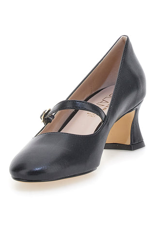Schwarze Mary Jane Pumps mit niedrigem Absatz PITTARELLO GLAM 3605