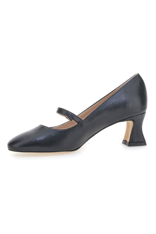 Schwarze Mary Jane Pumps mit niedrigem Absatz PITTARELLO GLAM 3605