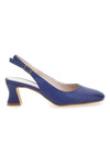Décolleté Slingback Navy con Tacco Basso PITTARELLO GLAM 3608