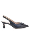 Décolleté Slingback Nere a Punta PITTARELLO P555