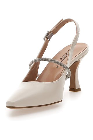 Décolleté Slingback Burro Made In Italy PITTARELLO Couture 8309