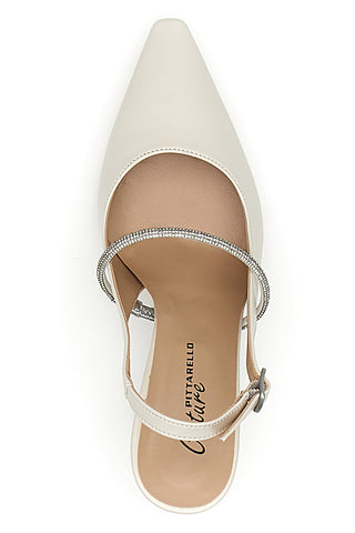 Décolleté Slingback Burro Made In Italy PITTARELLO Couture 8309