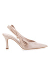 Nude Pumps mit Schleife und Absatz Pittarello Glam 3821 Made In Italy