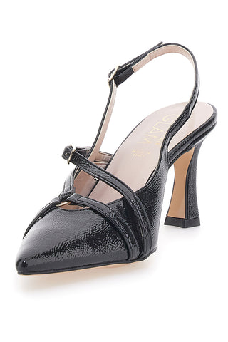 Décolleté Nere Slingback a Punta PITTARELLO GLAM 3831