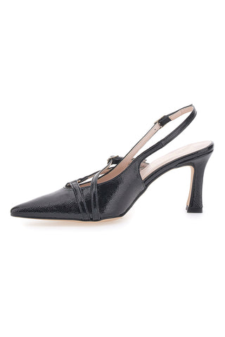 Décolleté Nere Slingback a Punta PITTARELLO GLAM 3831
