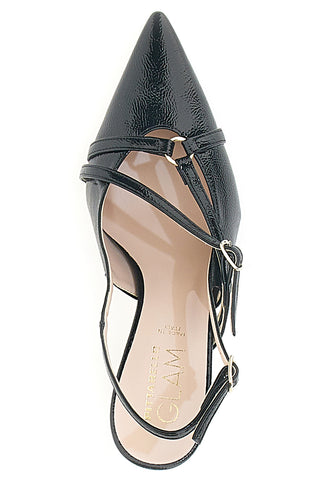 Décolleté Nere Slingback a Punta PITTARELLO GLAM 3831