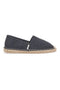 Espadrillas nere in tessuto con suola con ricamo in corda PITTARELLO SUN SGMS2520