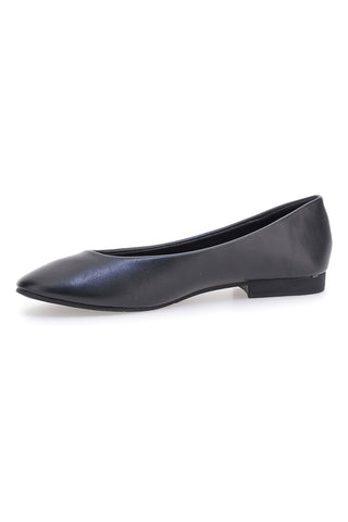 Ballerine nere basic in materie sintetiche The First IDEA06