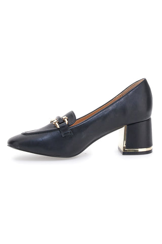 Schwarze Pumps mit goldenem Clip Mariella Burani 51811C677