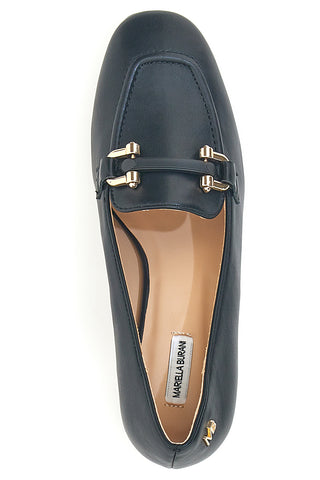 Schwarze Pumps mit goldenem Clip Mariella Burani 51811C677