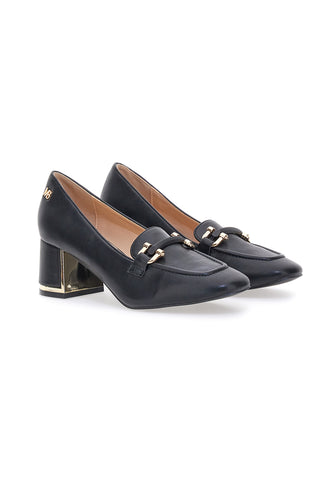 Schwarze Pumps mit goldenem Clip Mariella Burani 51811C677