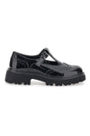 Mary Jane nere in vernice con fondo carrarmato Pittarello Capsule BT251123006