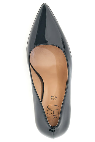 Schwarze Lackpumps mit hohem Absatz Mon Dieu B1929H1