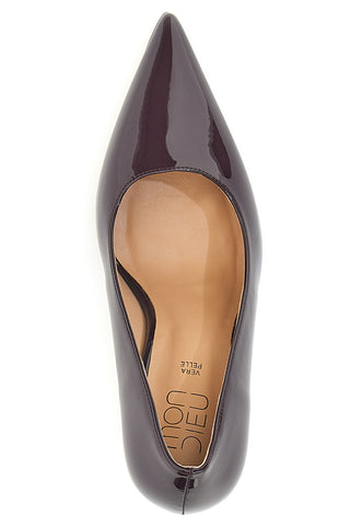 Décolleté bordeaux in vernice con tacco a spillo Mon Dieu 1926H36