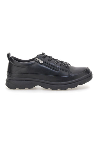 Altemberg 9 schwarze Sportschuhe aus Funktionsmaterial mit Reißverschluss