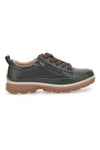 Scarpe basse verde scuro con zip laterale e suola carrarmato Altemberg 9