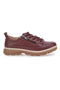 Scarpe basse bordeaux con zip laterale e suola carrarmato Altemberg 9