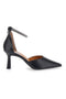 Pittarello Love 63512 Schwarze Pumps mit Stilettoabsatz und Schmuckriemen