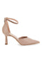 Pittarello Love 63512 Nudefarbene Pumps mit Stiletto-Absatz und Knöchelriemen