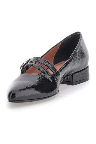 Pittarello Glam 3664 schwarze Pumps mit Riemchen