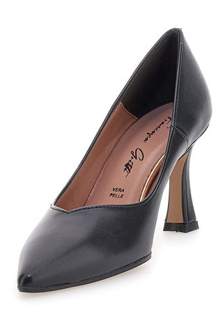 Décolleté nere con tacco a rocchetto Francesca gritti 3354