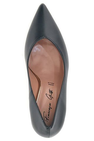 Décolleté nere con tacco a rocchetto Francesca gritti 3354