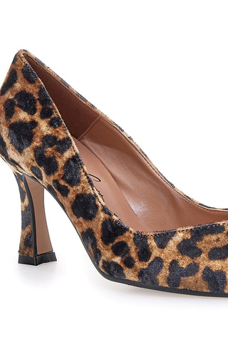 Décolleté animalier con tacco medio Francesca Gritti 3354